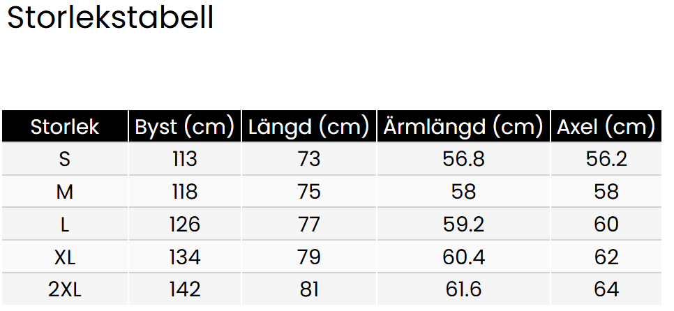 Size Guide